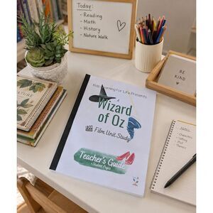 New The Wizard of Oz Film Homeschool Unit Study Family Style literature Movie